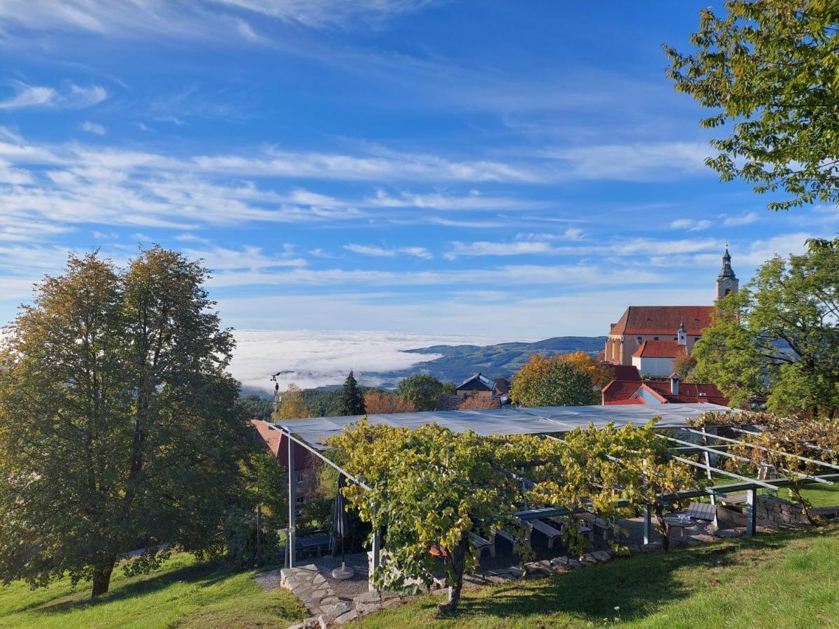 Ferienwohnung in ruhiger Lage, Garten - 1 SZ Pöllauberg Exterior foto